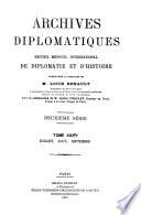 Archives diplomatiques