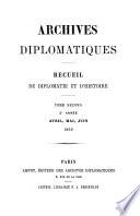 Archives diplomatiques