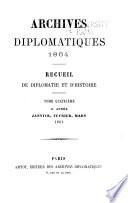 Archives diplomatiques