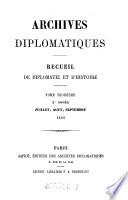 Archives diplomatiques