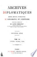 Archives dipolomatiques