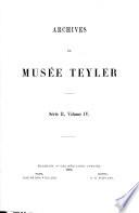 Archives du Musée Teyler
