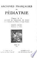 Archives françaises de pediatrie