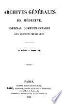 Archives générales de médecine
