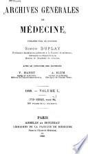 Archives générales de médecine