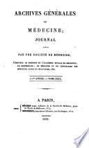 Archives générales de médecine