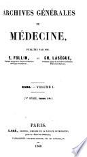 Archives générales de médecine