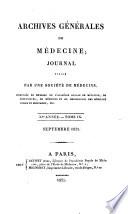 Archives générales de médecine