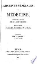 Archives générales de médecine