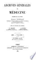 Archives générales de médecine