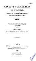Archives générales de médecine