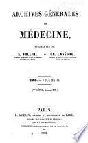 Archives générales de médecine