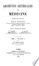 Archives générales de médecine