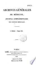 Archives générales de médecine