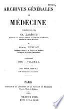 Archives générales de médecine