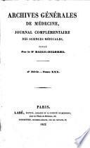 Archives générales de médecine