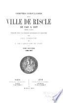 Archives historiques de la Gascogne: Casalivetery, P. de. Journal de Pierris de Casalivetery. 1908