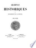 Archives historiques du département de la Gironde