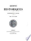 Archives historiques du département de la Gironde