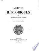 Archives historiques du département de la Gironde