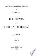 Archives historiques du Rouergue