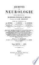 Archives internationale de neurologie, des maladies héréditaires, de médicine mentale et psychosomatique