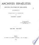 Archives israélites