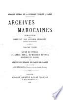 Archives Marocaines