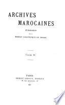 Archives marocaines