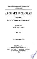 Archives médicales belges