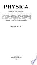 Archives neerlandaises des sciences exactes et naturelles