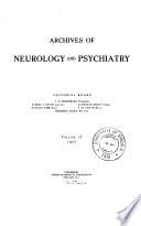 Archives of Neurology and Psychiatry