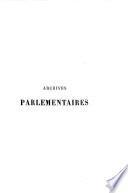 Archives parlementaires de 1787 à 1860