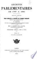Archives parlementaires de 1787 à 1860