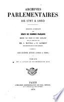 Archives parlementaires