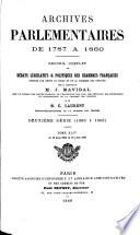 Archives parlementaires