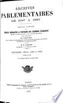 Archives parlementaires