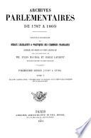 Archives parlementaires