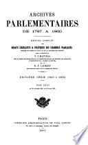 Archives parlementaires