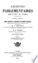 Archives parlementaires