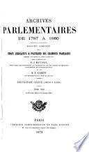 Archives parlementaires