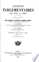 Archives parlementaires