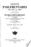Archives parlementaires