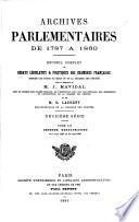 Archives parlementaires