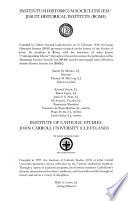 Archivum Historicum Societatis Iesu