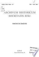 Archivum Historicum Societatis Iesu