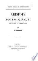 Aristote: Physique II