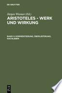 Aristoteles, Werk und Wirkung