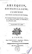 Arlequin, roi dans la lune