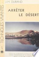 Arrêter le désert